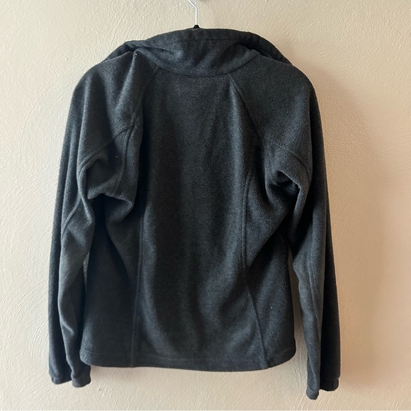 Columbia Dark Gray Zip Up Jacket Size Medium - Picture 5 of 6